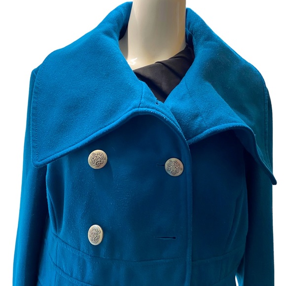 Stunning Turquoise Blue Jessica Simpson XL Coat - Picture 3 of 7